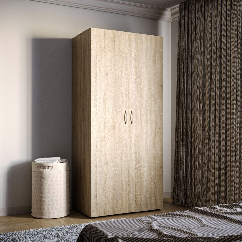 Armadio 2 ante Seba 2 colore rovere sonoma