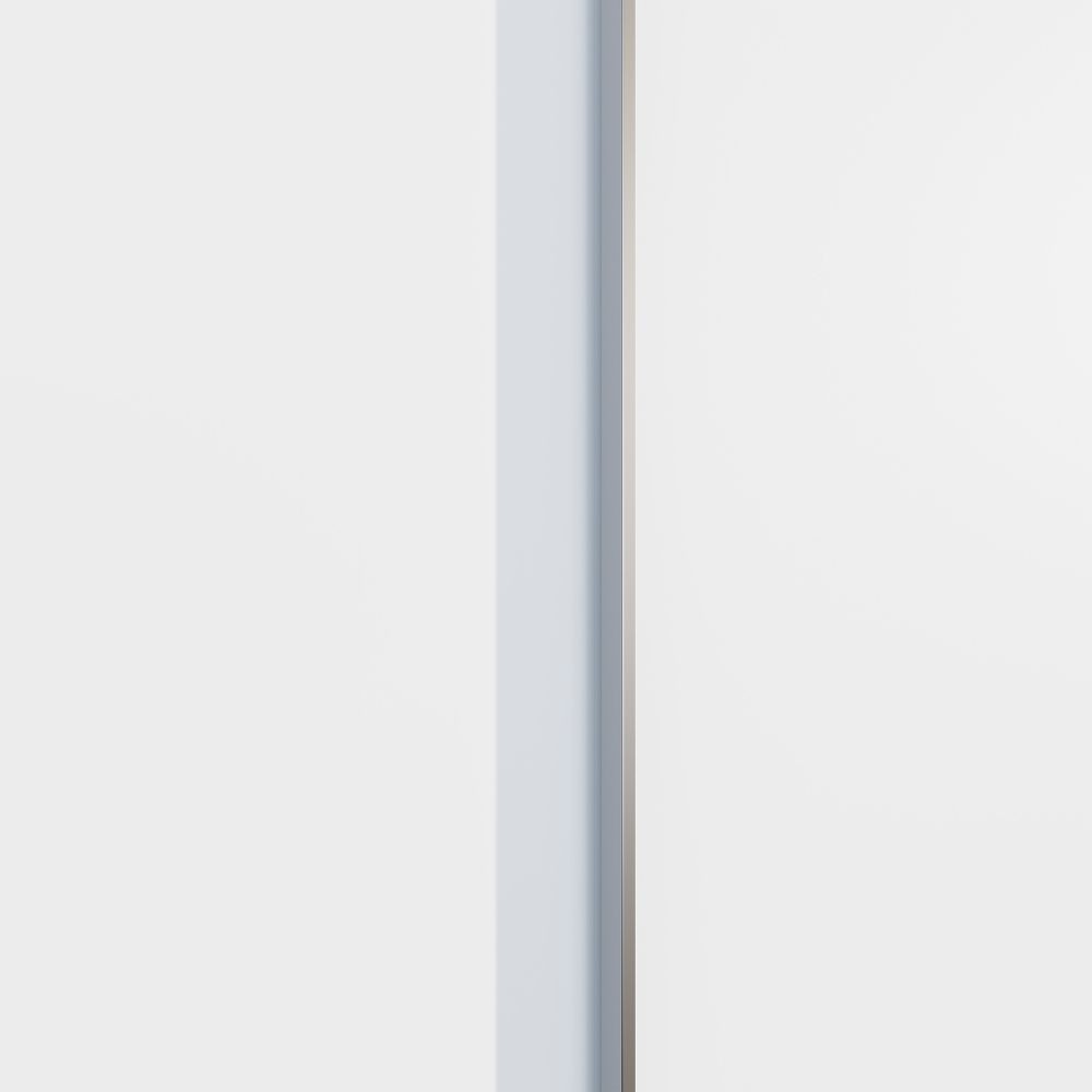 Armadio Nico 2 ante scorrevoli colore bianco 120.1x39.1xH210 cm.
