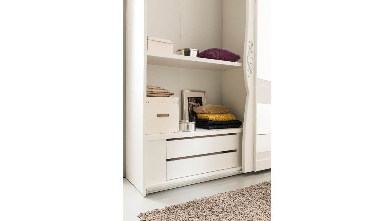 Camera da letto completa Briel bianca