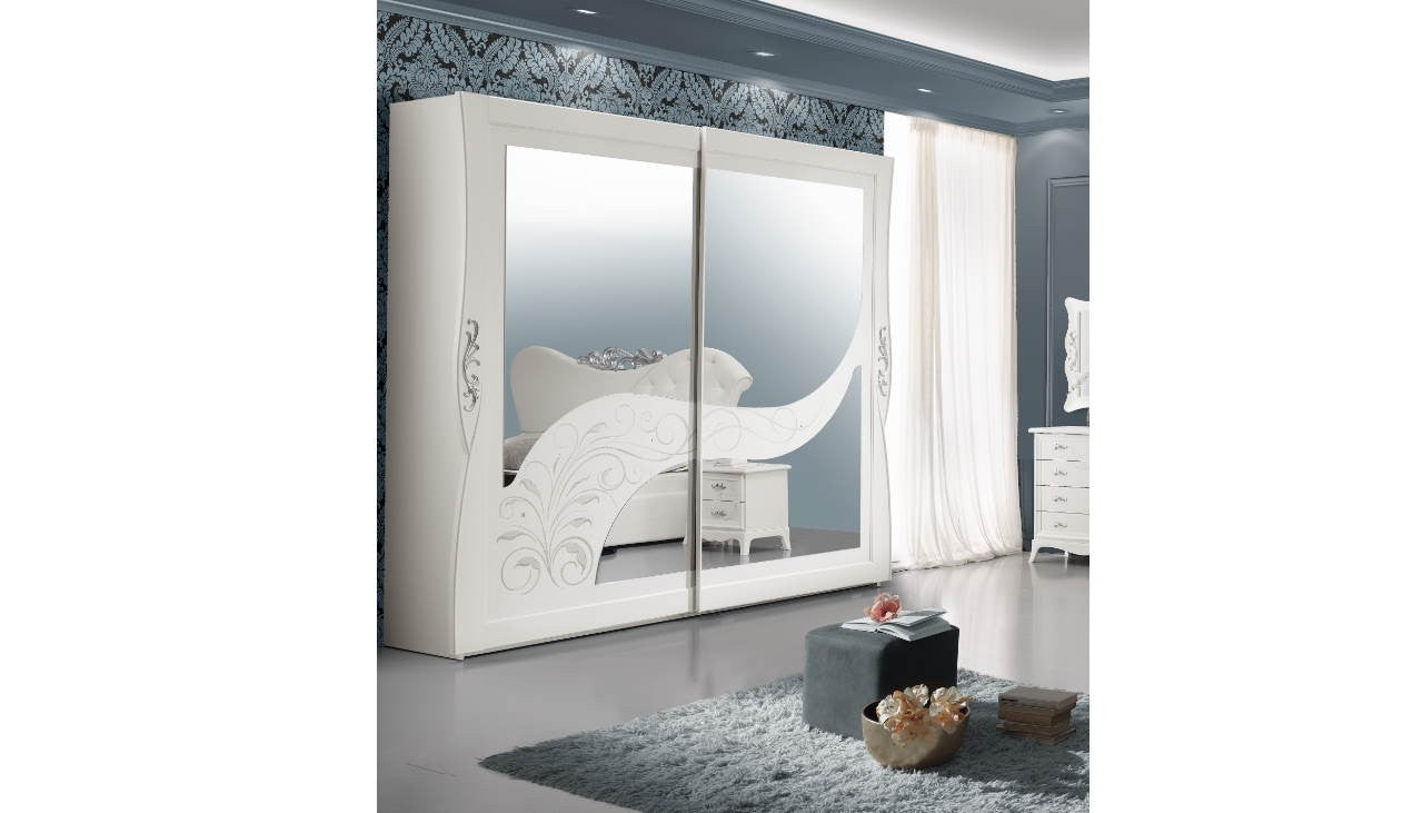 Camera da letto completa Briel bianca