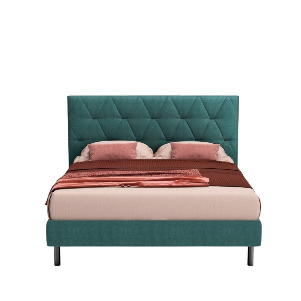 Camera da letto Follia bianco portland e maniglie antracite