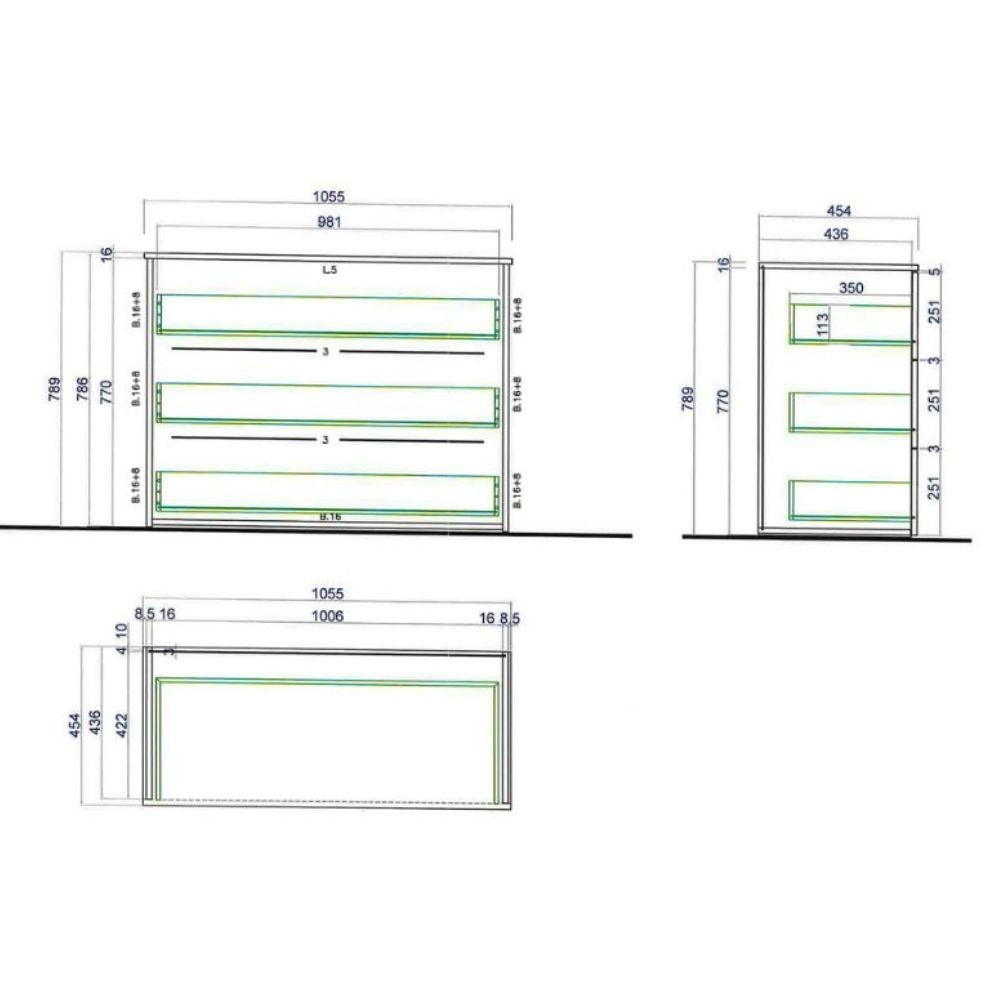 Camera da letto Michela con armadio 6 ante battenti con specchio in bianco neve e letto matrimoniale Stiletto tortora