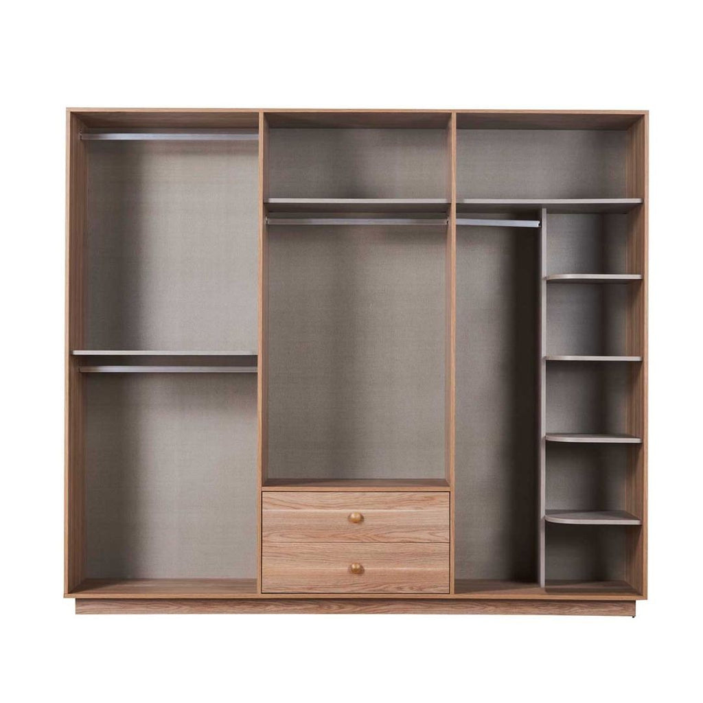 Camera da letto Natura colore rovere miele effetto vimini