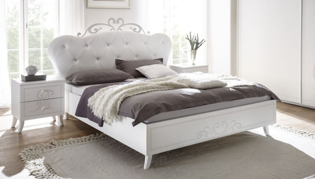 Camera da letto Pamuk bianco opaco