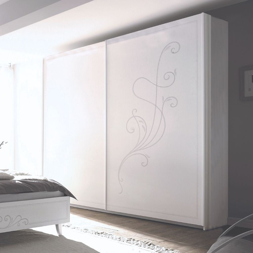 Camera da letto Pamuk bianco opaco