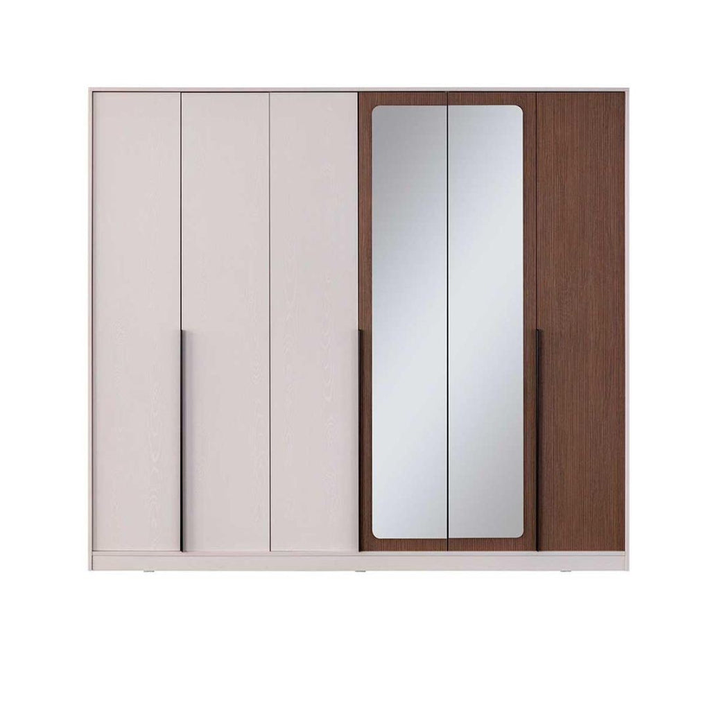 Camera da letto Piedra in colore vizon beige e kaplan 321