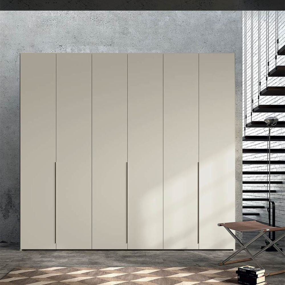 Camera da letto Piera canapa frassinato con letto contenitore