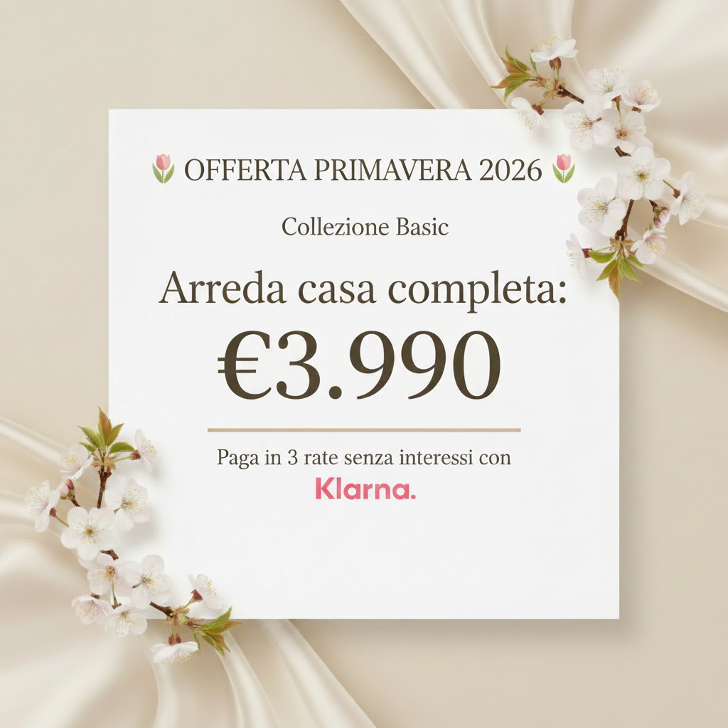 Offerta Primavera 2026 - Collezione Basic