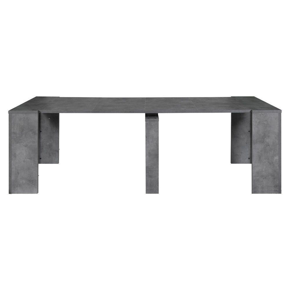 Consolle allungabile Baku cemento 252 cm
