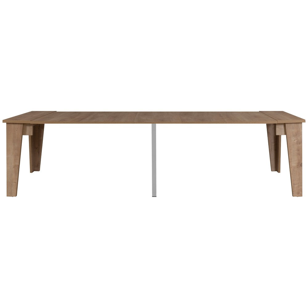 Consolle allungabile Natron rovere 50x90 cm