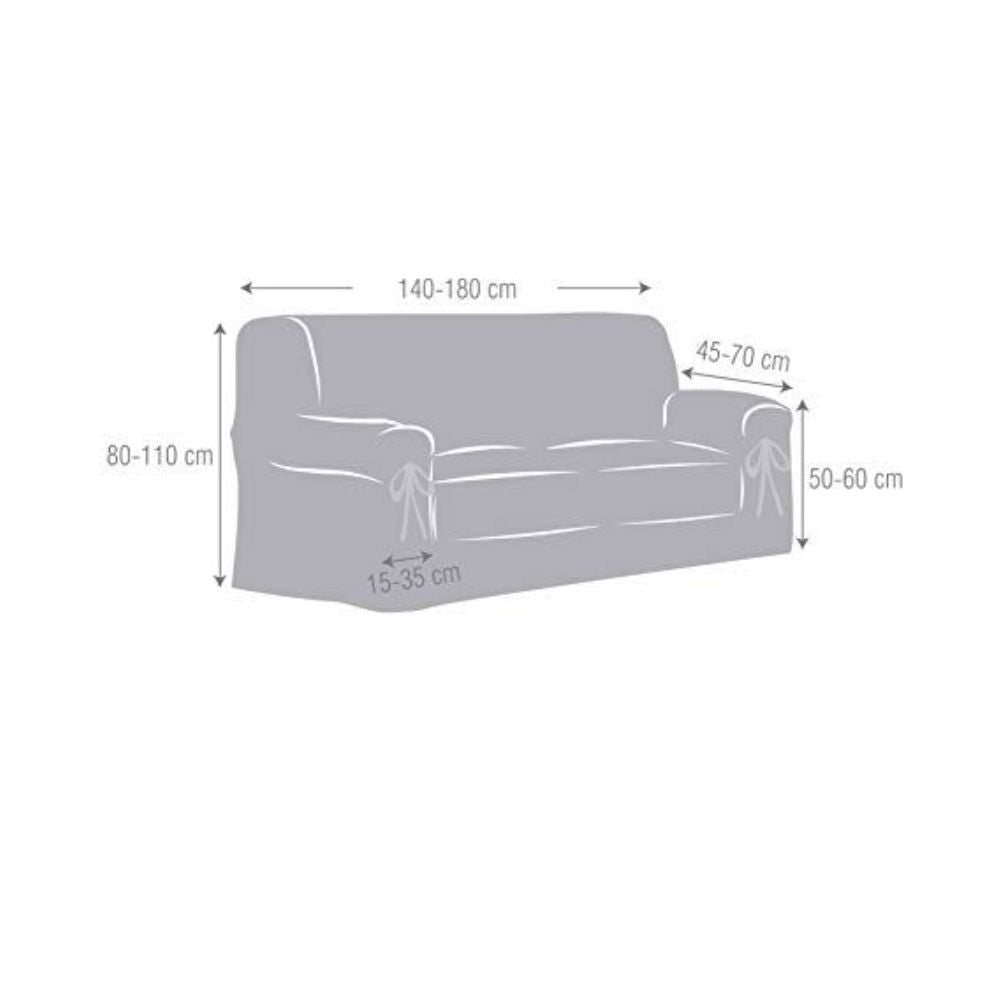 Copridivano Levante universale beige 140/180 con lacci