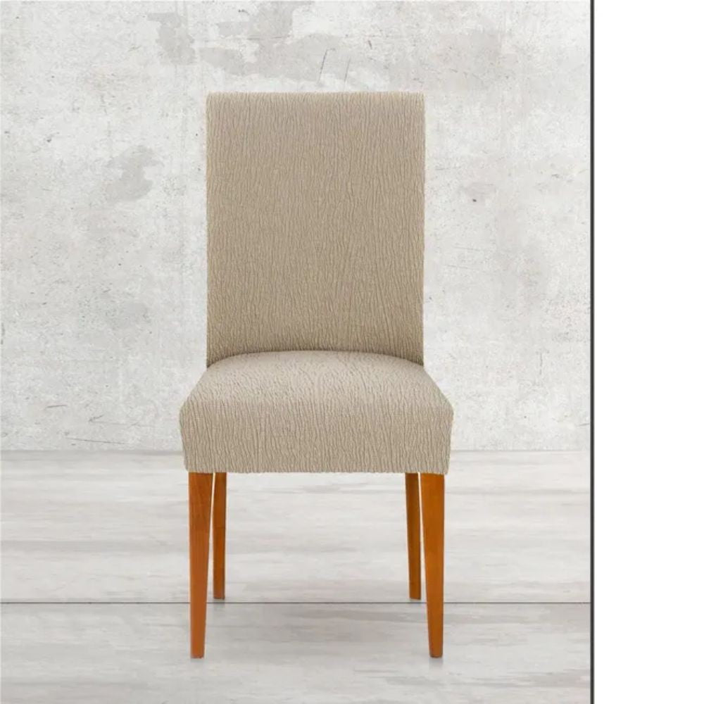 Coprisedia Troya beige CONFEZIONE DA 2 PEZZI