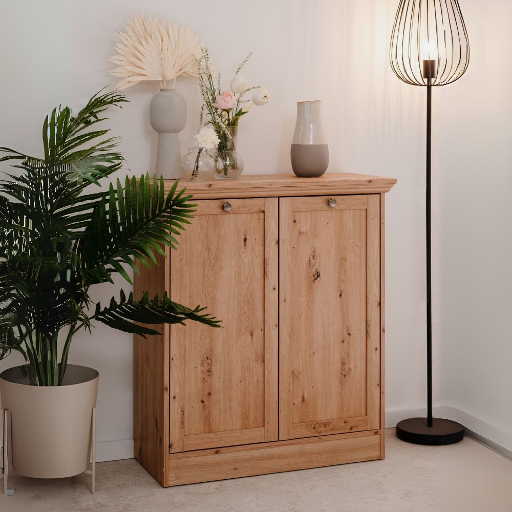 Credenza Timber 01A con 2 ante colore rovere anticato