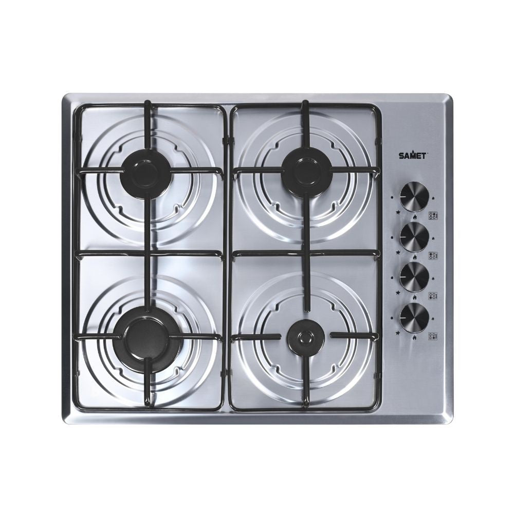 Cucina Asti 180 cm. reversibile elettrodomestici inclusi colore rovere grigio chiaro e maniglie in metallo nero