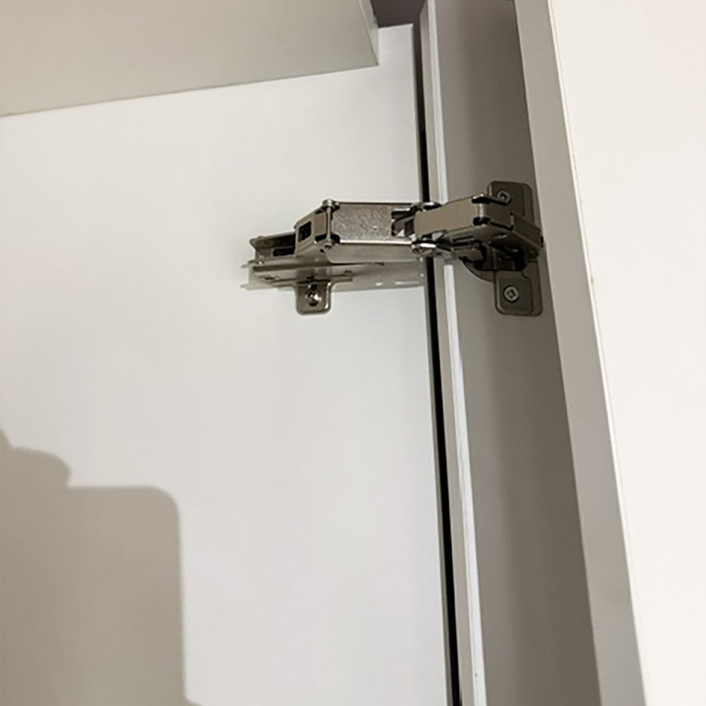 Cucina monoblocco Fold Evolution struttura e ante a libro bianco
