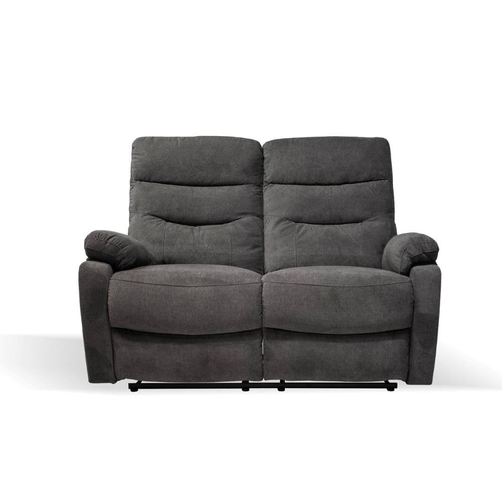 Divano 2 posti Brienz 2 recliner elettrici grigio scuro D603