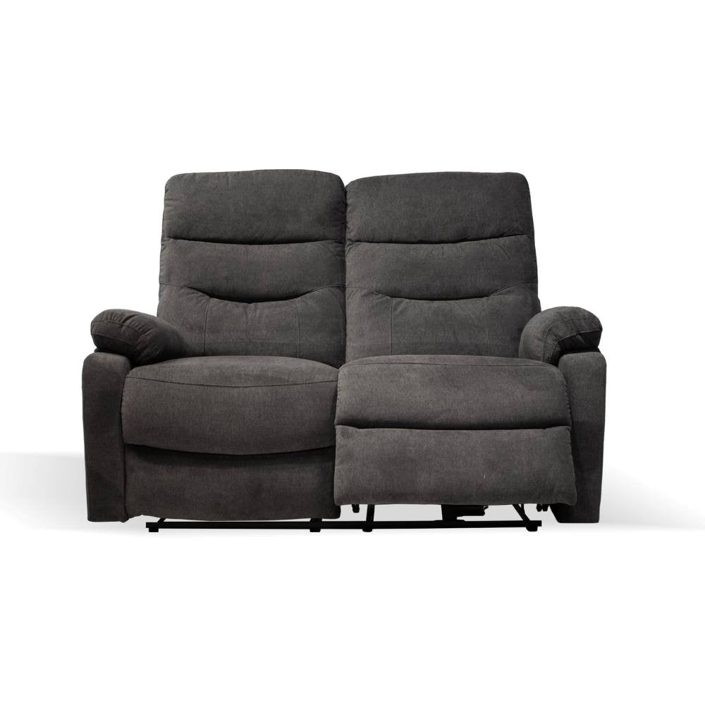 Divano 2 posti Brienz 2 recliner elettrici grigio scuro D603