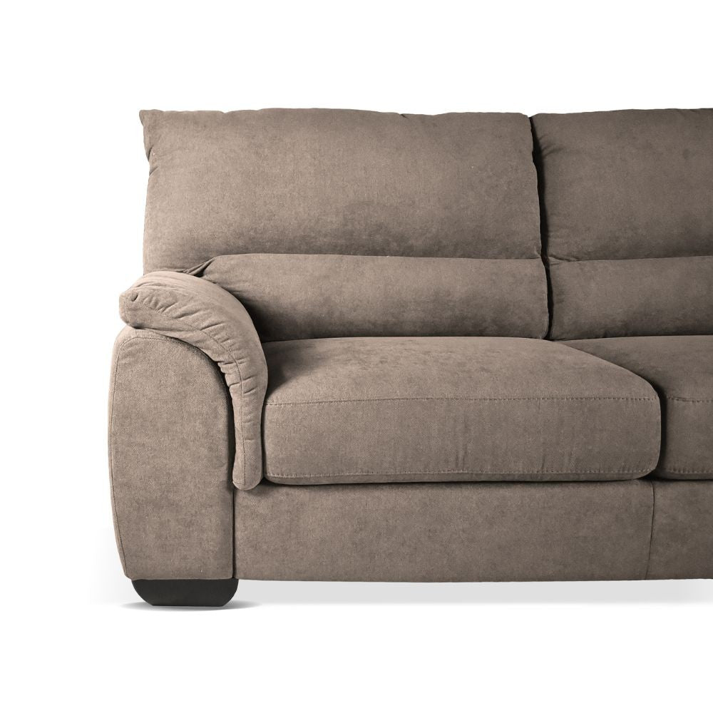 Divano Atene 2 posti in tessuto Roma 07 cappuccino