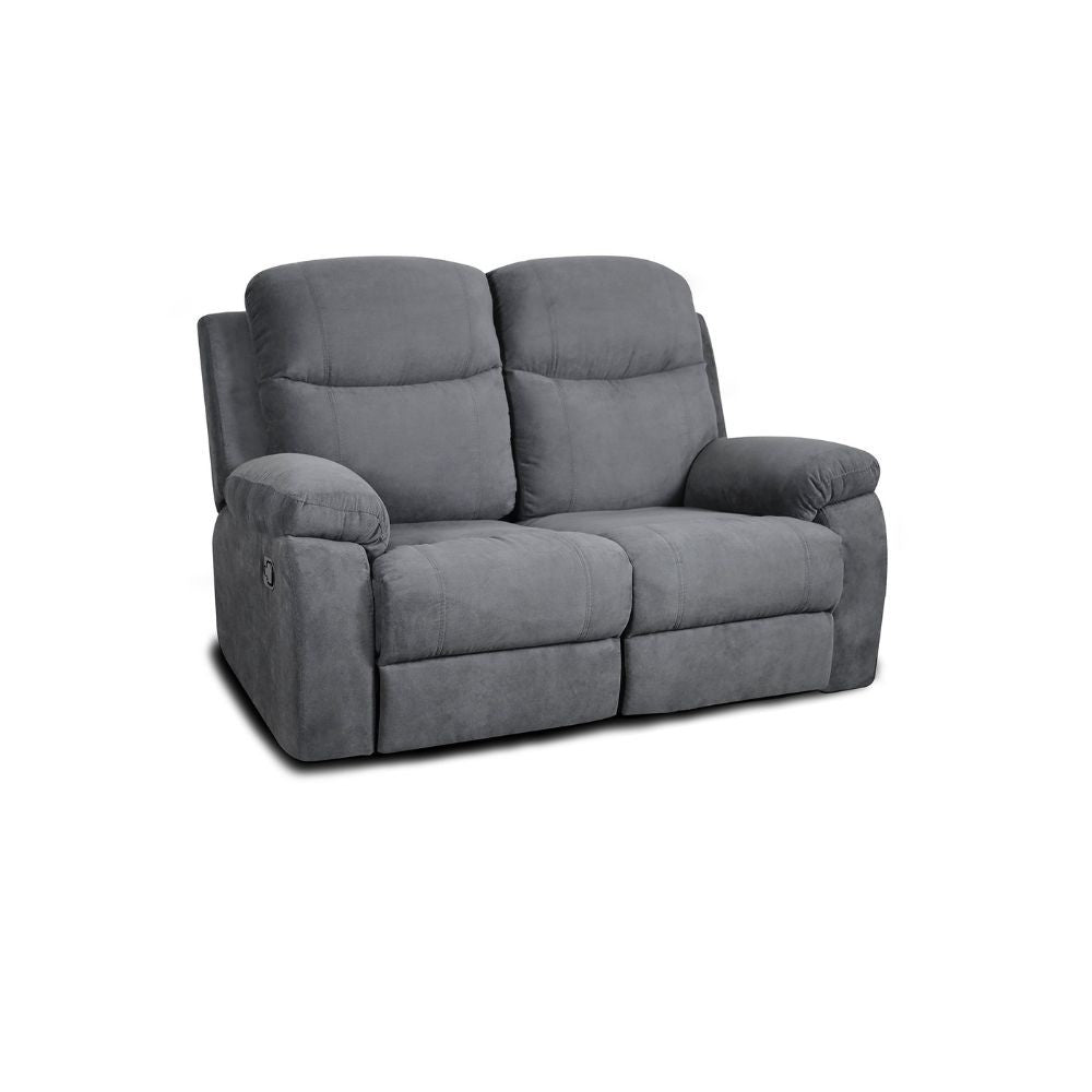 Divano Chicago 2 posti reclinabile grigio Twist 20