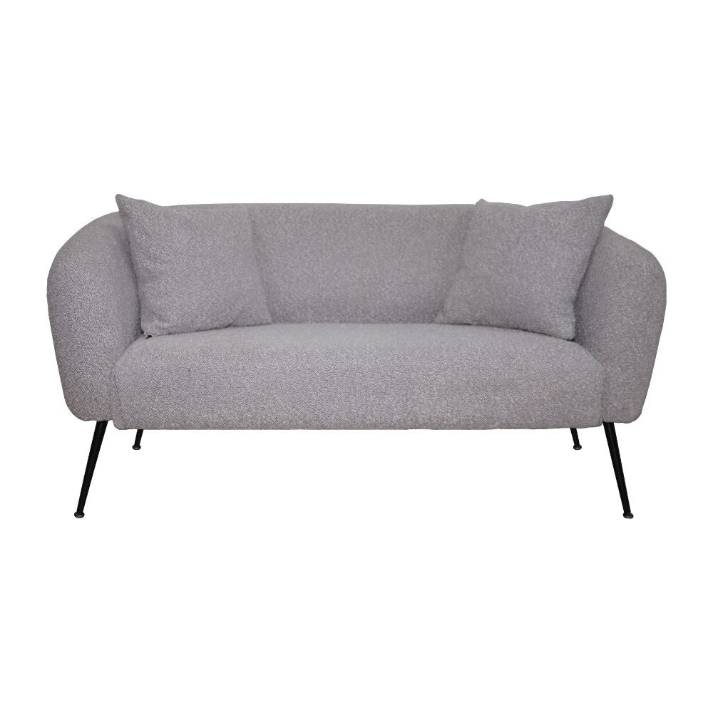 Divano imbottito Nuvia in tessuto Ascort colore taupe