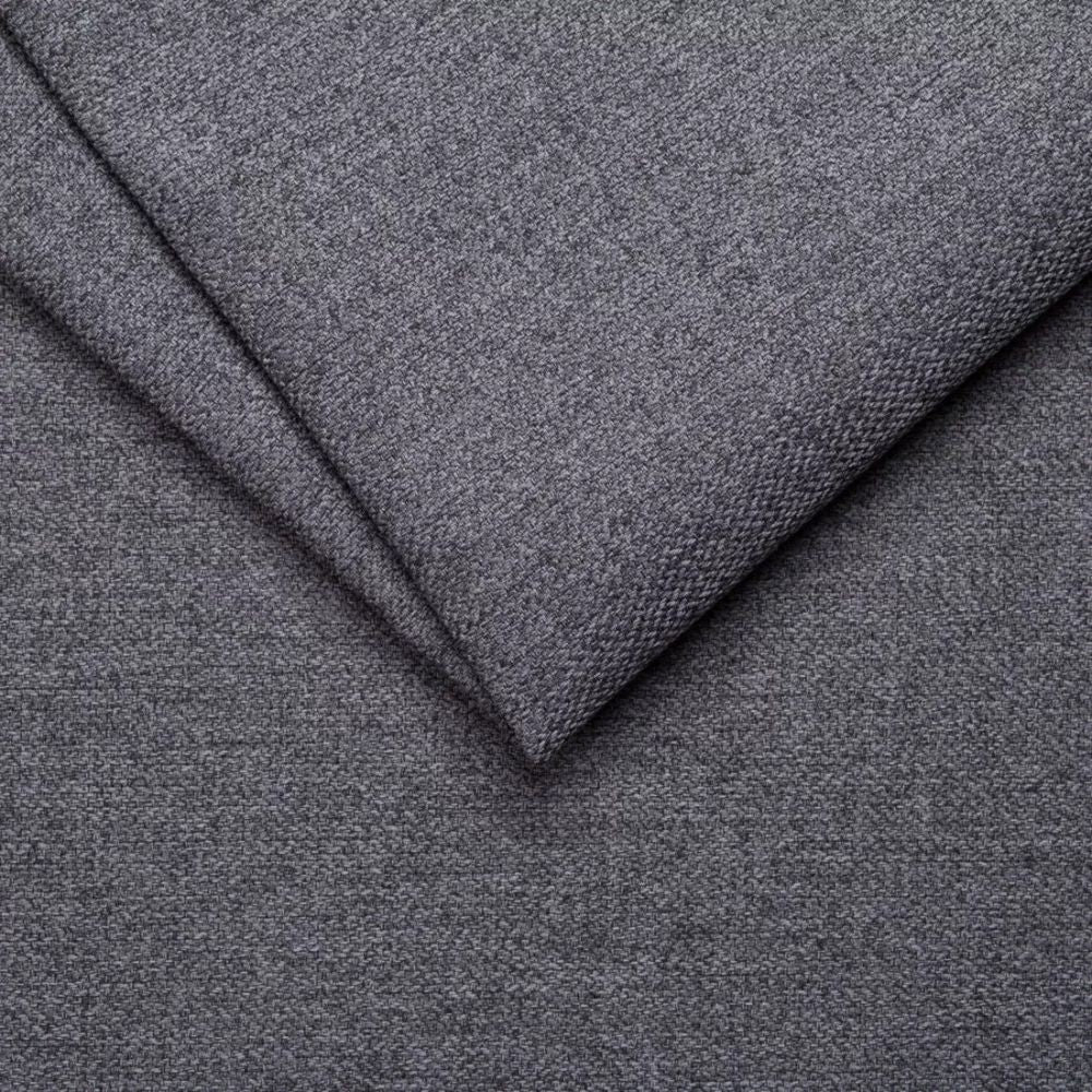 Divano letto 2 posti Alcona con contenitore in tessuto colore grigio 57-056