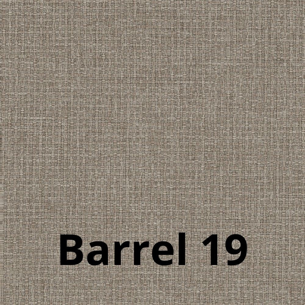 Divano letto Cassie con contenitore in Barrel 19 taupe