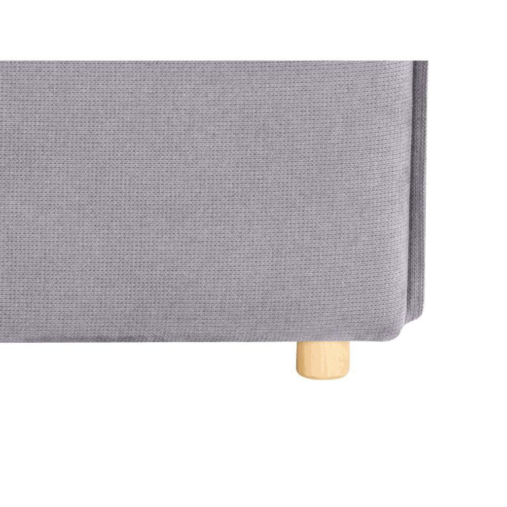 Divano letto Cassie con contenitore in Barrel 83 grigio