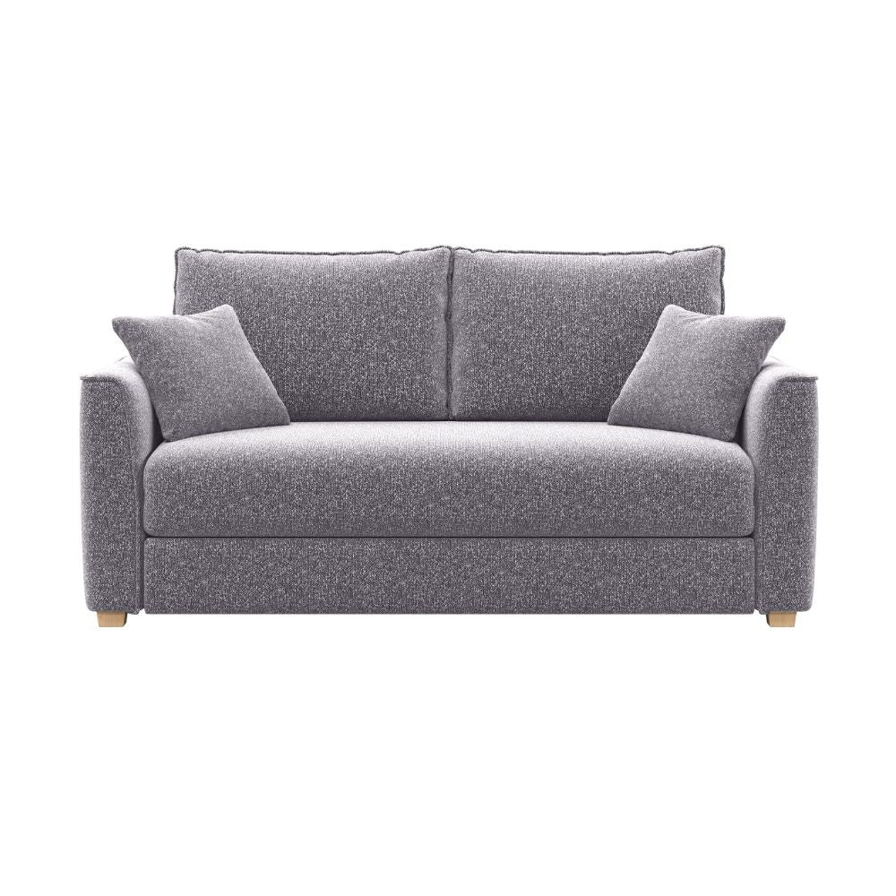 Divano letto Cosy con contenitore in Barrel 83 grigio