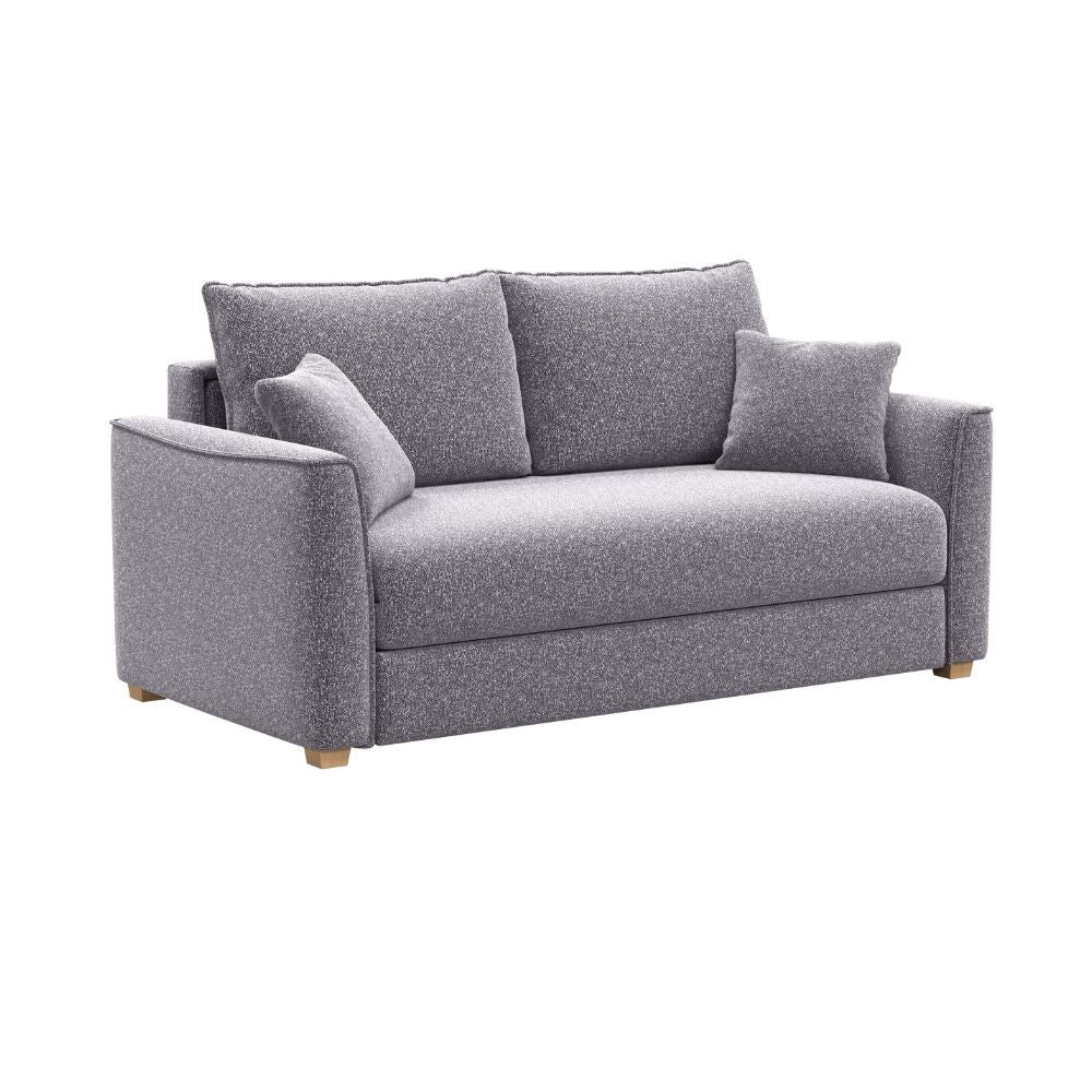 Divano letto Cosy con contenitore in Barrel 83 grigio