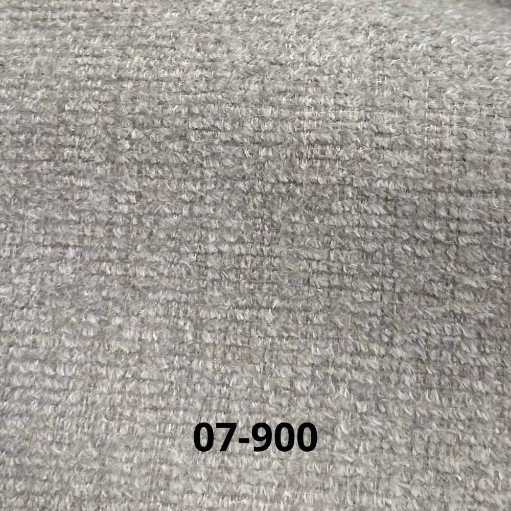 Divano letto Derry 3 posti in tessuto grigio chiaro 07-900