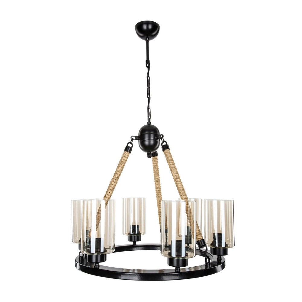 Lampada da soffitto Lotus ASZ0686 con 6 portalampade