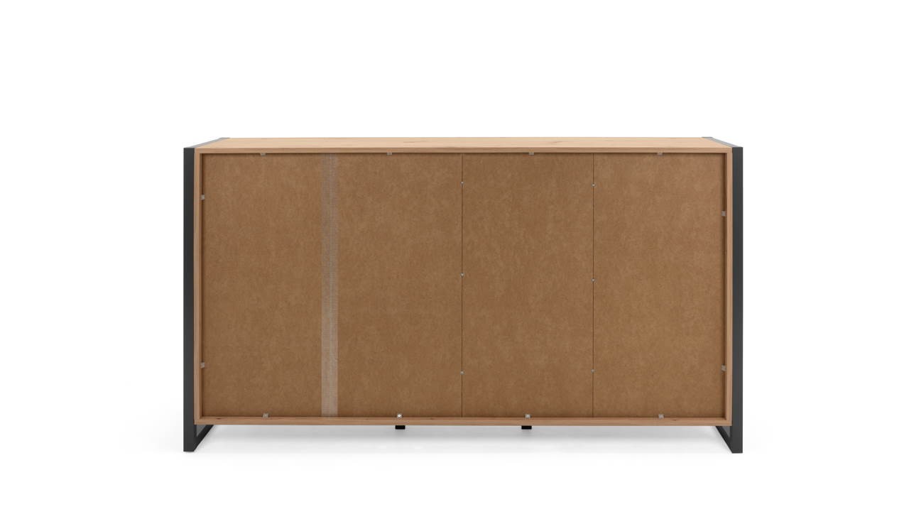 Madia Denver 3 160x40x88H quercia antracite