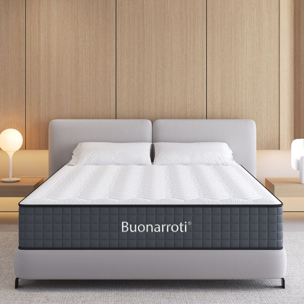 Materasso alla francese Balto 140x190x25 H cm tessuto antibatterico