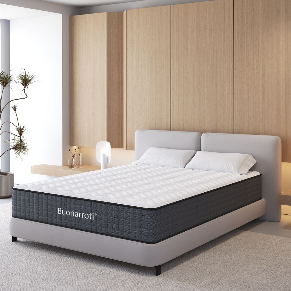 Materasso alla francese Balto 140x190x25 H cm tessuto antibatterico