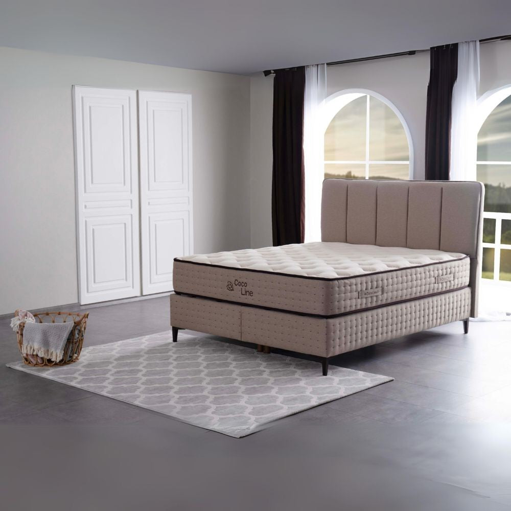 Materasso matrimoniale Cocoline 160x190x28 cm in multistrato con fibra naturale