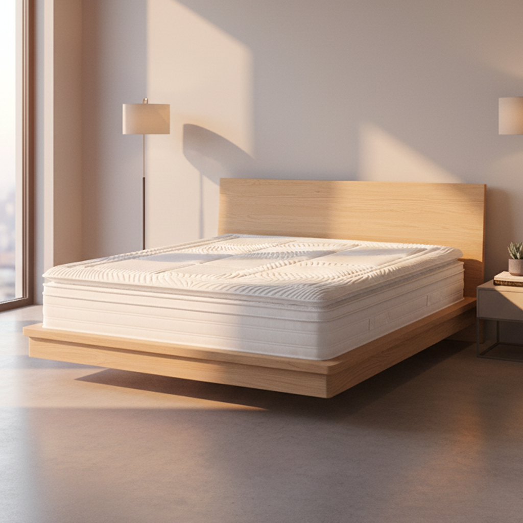 Materasso matrimoniale Dalila due strati di molle 160x190x30 cm.