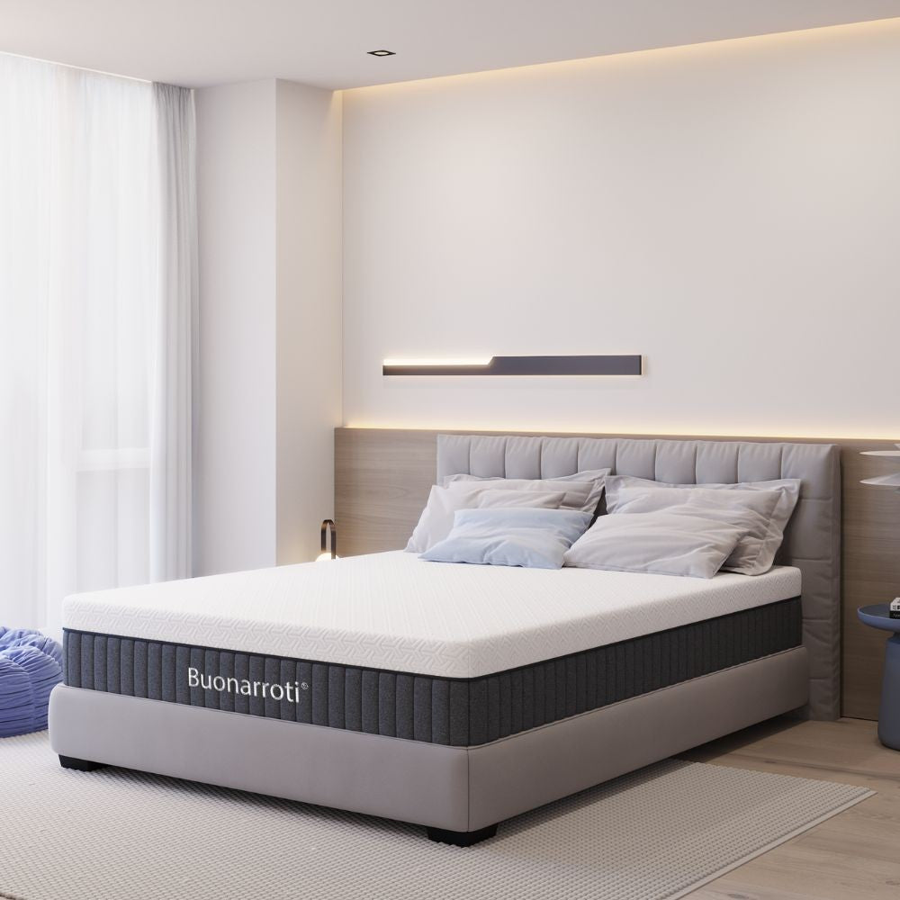 Materasso matrimoniale Fenice 160x190x25 H cm tessuto antibatterico sfoderabile