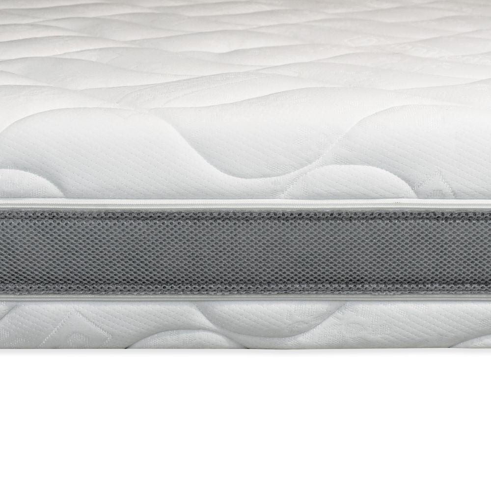 Materasso matrimoniale Supermemory25 con strato in memory foam 160x190x H 23cm. sfoderabile