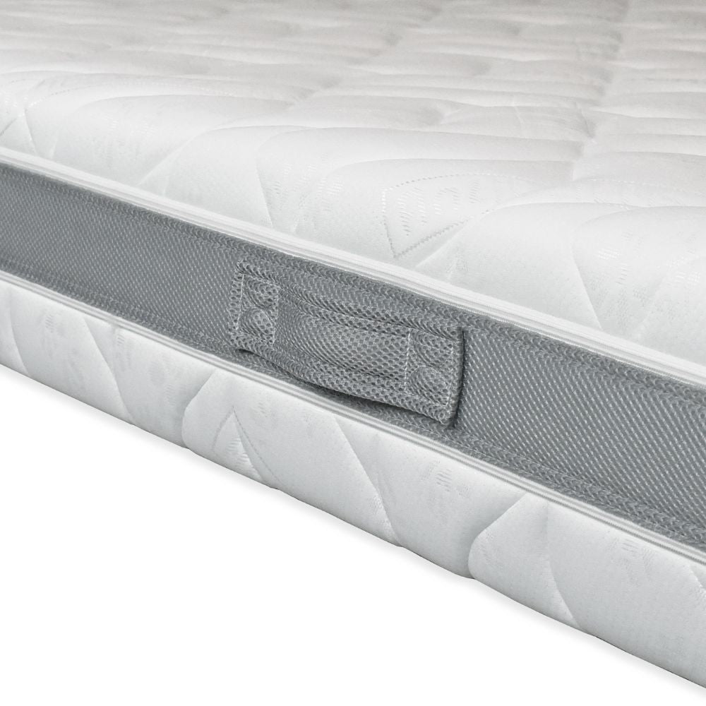 Materasso matrimoniale Supermemory25 con strato in memory foam 160x190x H 23cm. sfoderabile