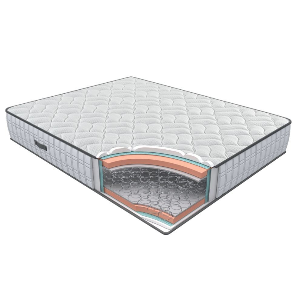 Materasso singolo Ignifugo con struttura a molle 80x190x21H cm.