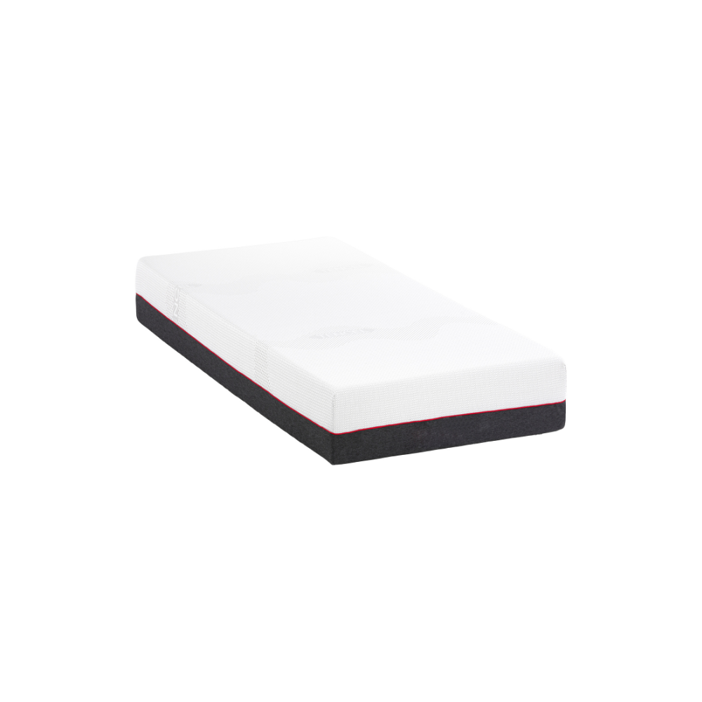Materasso singolo Olmio memory foam 80x190x25h tessuto antibatterico sfoderabile