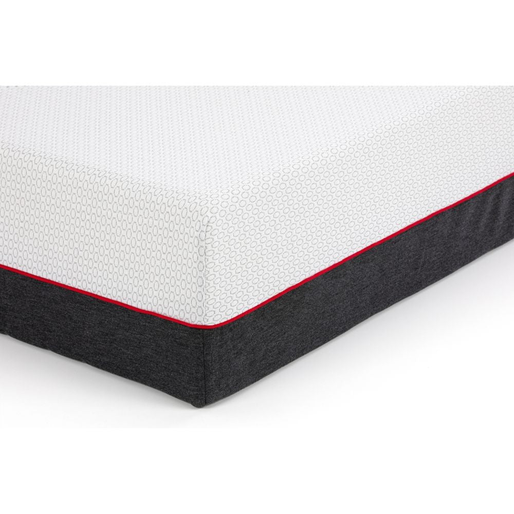 Materasso una piazza e mezza Olmio memory foam 120x190x25h tessuto antibatterico sfoderabile