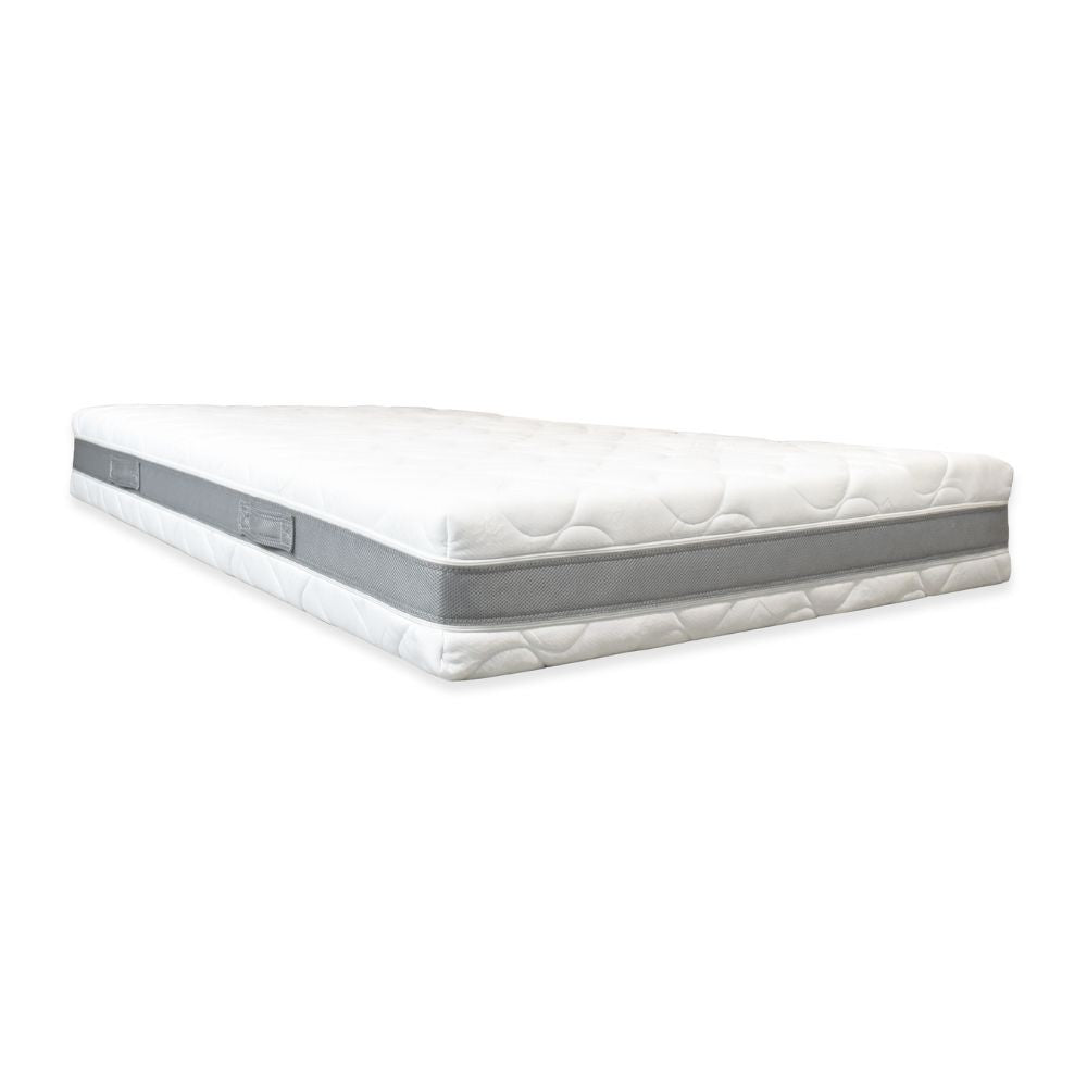 Materasso una piazza e mezza Supermemory25 con strato in memory foam 120x190x H 23cm. sfoderabile