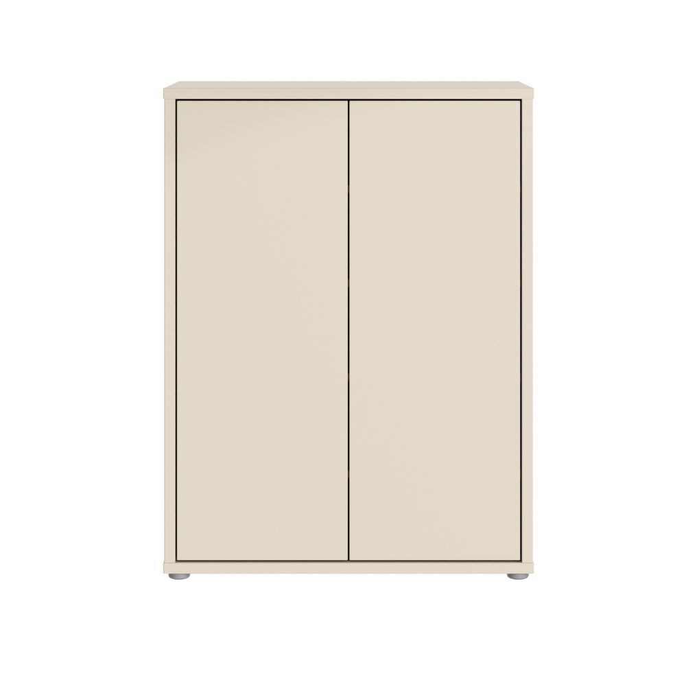 Mobile multiuso Medea 2 ante colore cashmere 74.5x34.9xH 99.1 cm.