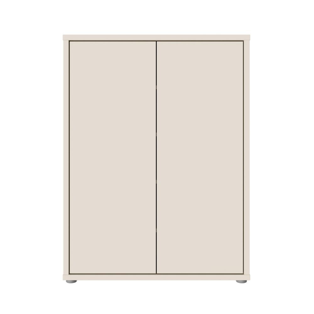 Mobile multiuso Medea 2 ante colore cashmere 74.5x34.9xH 99.1 cm.