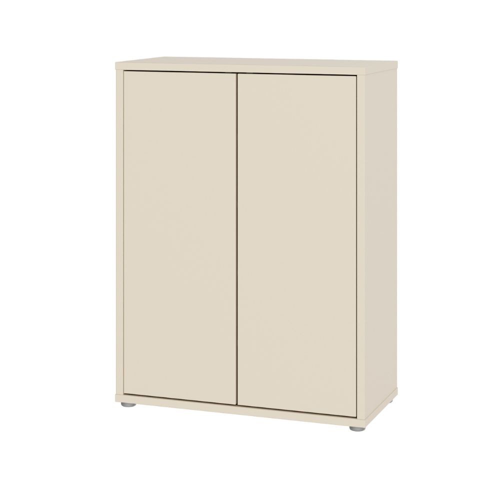 Mobile multiuso Medea 2 ante colore cashmere 74.5x34.9xH 99.1 cm.