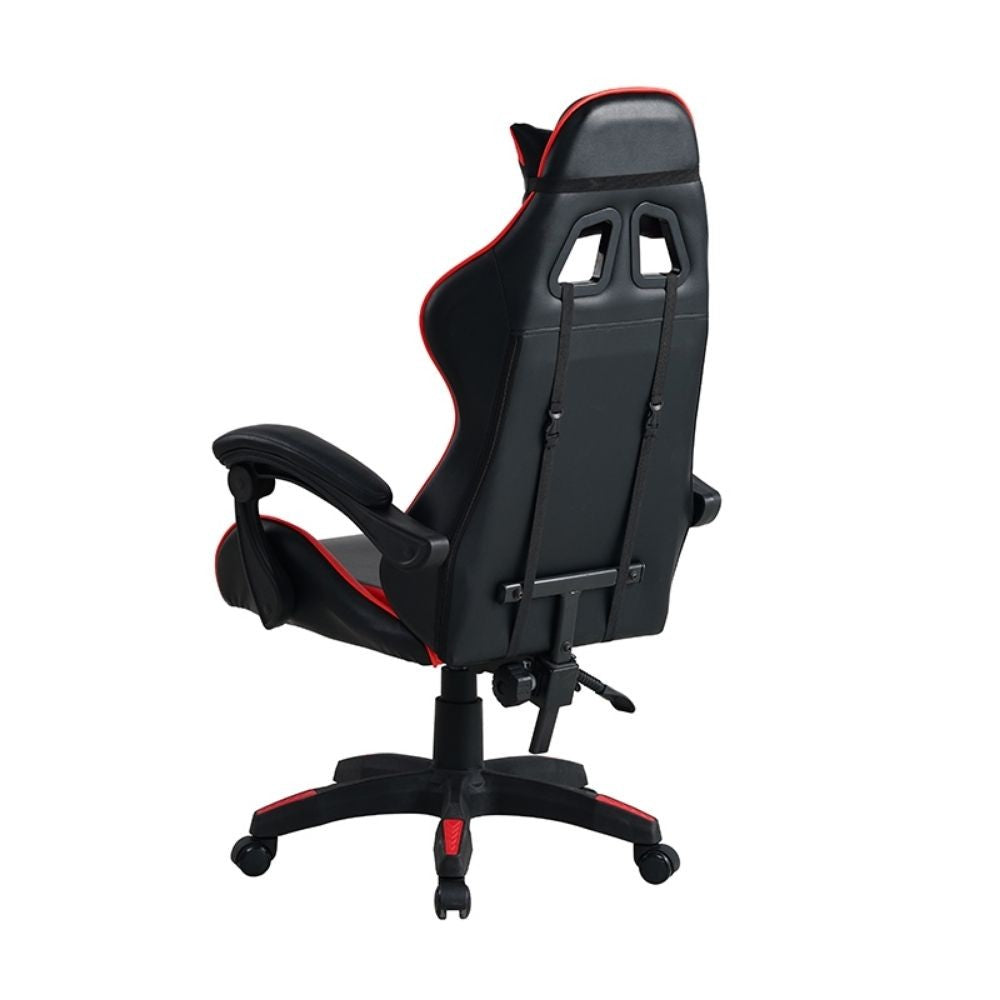 Poltrona gaming Mek rosso nera