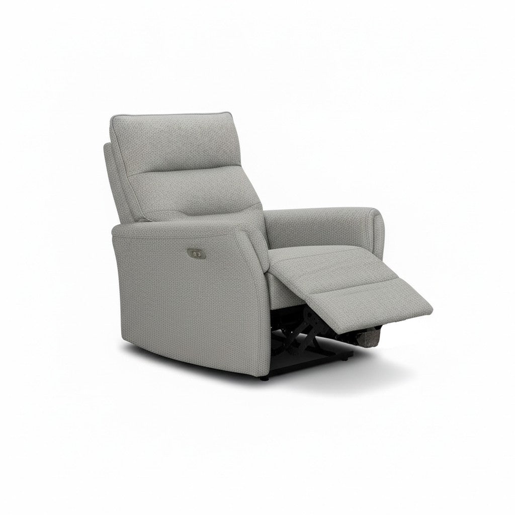 Poltrona relax Softwave recliner elettrico in tessuto G268 grigio