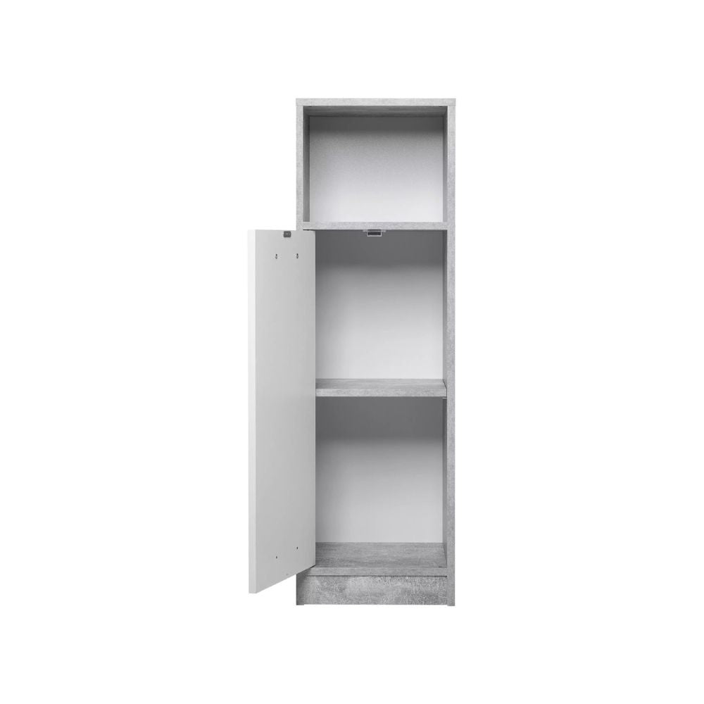 Set bagno Madeira beton bianco