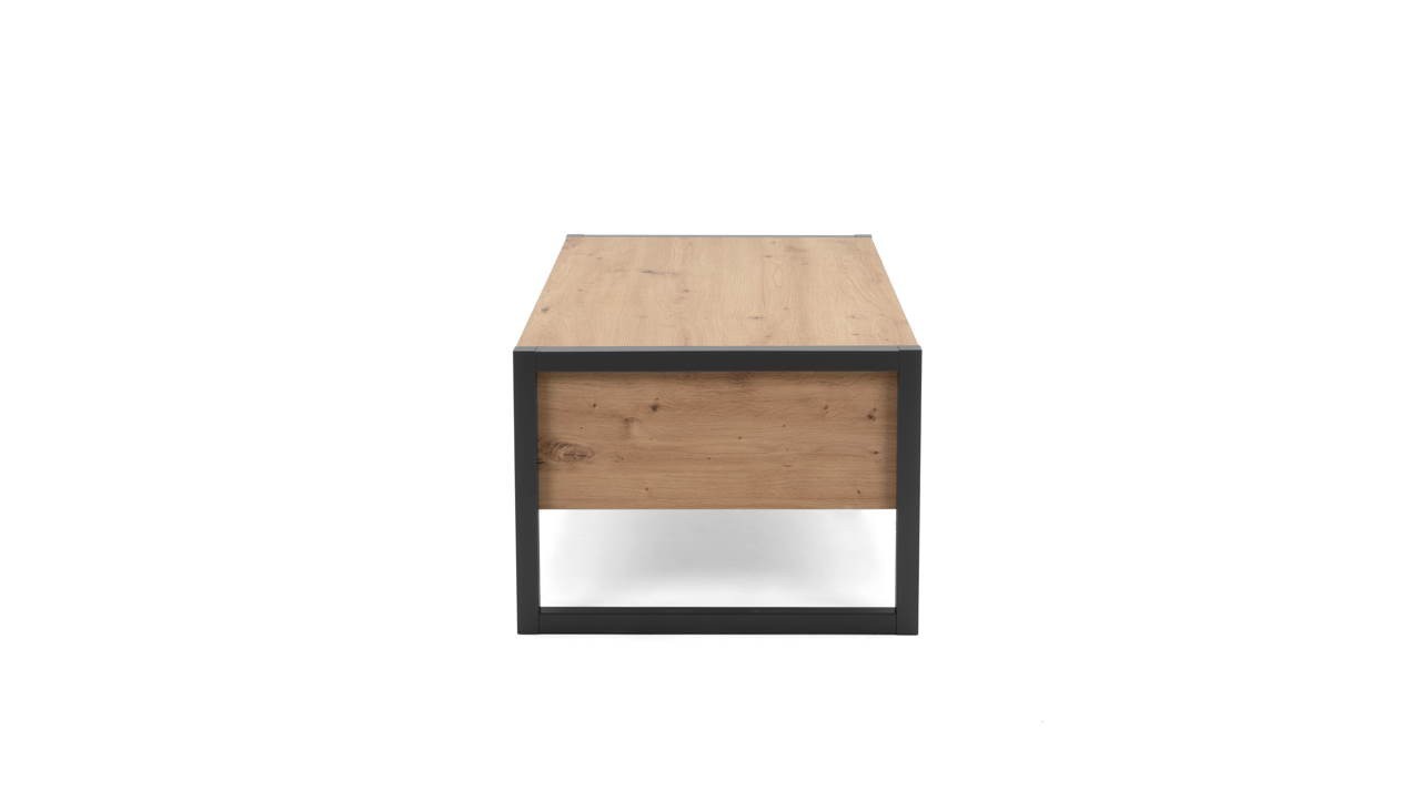 Tavolino da salotto Denver 55 L100xP55XH40 quercia antracite
